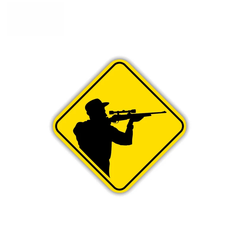 Creative Warning Car Sticker Hunters Waterproof Reflective Decal Auto Accessories Decoration Accessories PVC,11cm*11cm
Creative Warning Car Sticker Hunters Waterproof Reflective Decal Auto Accessories Decoration Accessories PVC,11cm*11cm
