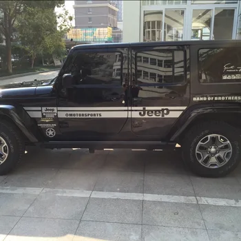 Car Side Door Stripe Sticker Auto Sport Styling Decal Vinyl Film Automobile Car Accessories FOR Wrangler Compass Patriot 
Car Side Door Stripe Sticker Auto Sport Styling Decal Vinyl Film Automobile Car Accessories FOR Wrangler Compass Patriot
