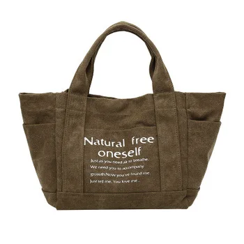 New Simple Casual Ladies Canvas Handbag Shopping Bag Ladies Handbag Shoulder Bag
New Simple Casual Ladies Canvas Handbag Shopping Bag Ladies Handbag Shoulder Bag