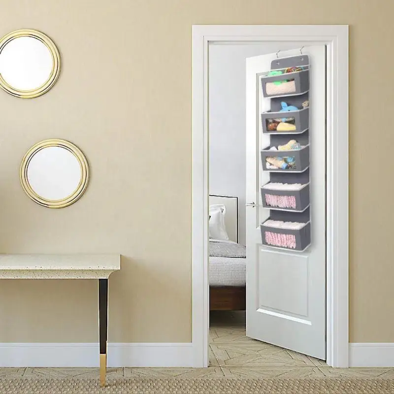 Five-Layer Door Back Hanging Organizer Wardrobe Closet Wall Sundry Room Bedroom Bathroom Hanger Storage Bag Non-woven Fabric
Five-Layer Door Back Hanging Organizer Wardrobe Closet Wall Sundry Room Bedroom Bathroom Hanger Storage Bag Non-woven Fabric