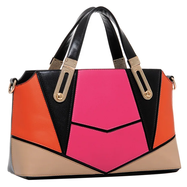 2019 New Style Mixed Colors WOMEN'S Bag Europe And America-Style Contrast Color Handbag Top Grade Then Fight PU Handbag WOMEN'S
2019 New Style Mixed Colors WOMEN'S Bag Europe And America-Style Contrast Color Handbag Top Grade Then Fight PU Handbag WOMEN'S