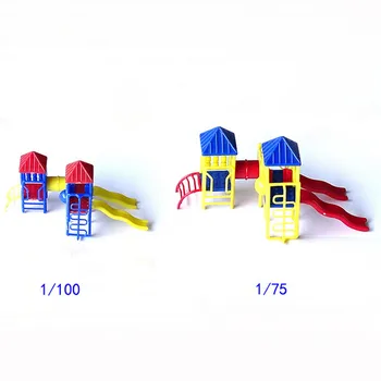 Childrens Playground Park with Slides Set 1/75 1/100 HO N Scale for Model Train Layout
Childrens Playground Park with Slides Set 1/75 1/100 HO N Scale for Model Train Layout