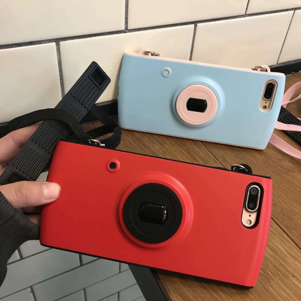 camera Protective phone case with cord Cute shell bumper coque tpu luxury for IPHONE 6/6S 6Plus 7 8 7plus 8splus X XR XS MAX
camera Protective phone case with cord Cute shell bumper coque tpu luxury for IPHONE 6/6S 6Plus 7 8 7plus 8splus X XR XS MAX