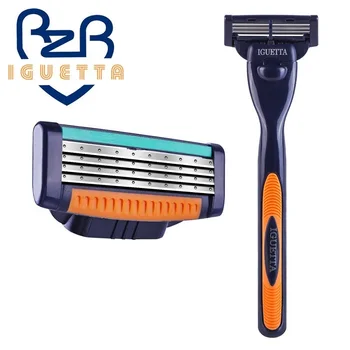 Safety Blade Razor Men Quality Steel Blade 4 Layer Cartridge Shaving Razor Blades for Men Beard Hair Remover 1Holder 1 Blade
Safety Blade Razor Men Quality Steel Blade 4 Layer Cartridge Shaving Razor Blades for Men Beard Hair Remover 1Holder 1 Blade
