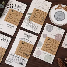 YHSMTG 60pcs/pack Daily Payment Sticker Old Times Series Retro Creative Scrapbooking Doods Decorate Special-shaped Paste Paper 
YHSMTG 60pcs/pack Daily Payment Sticker Old Times Series Retro Creative Scrapbooking Doods Decorate Special-shaped Paste Paper