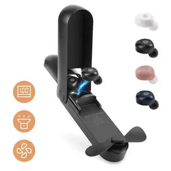 F7 TWS Bluetooth 5.0 Wireless Headphone Earbud with Handheld Fan Charging Box 2020
F7 TWS Bluetooth 5.0 Wireless Headphone Earbud with Handheld Fan Charging Box 2020