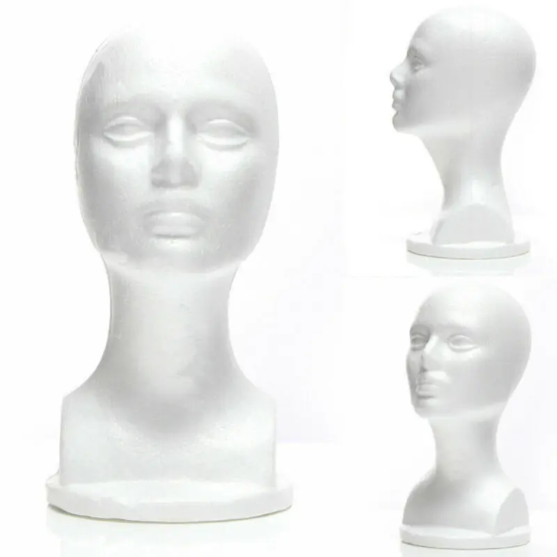 Female Styrofoam Foam Mannequin Mannequin Head Model Hat Glasses Foam Display Mannequin Head Model Wig Hat Rack Display Stand
Female Styrofoam Foam Mannequin Mannequin Head Model Hat Glasses Foam Display Mannequin Head Model Wig Hat Rack Display Stand