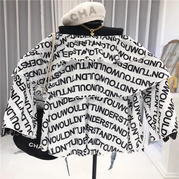 Streetwear Loose Slash Neck Long Sleeve Shirt Women Ruffles Letter Off Shoulder Korean Clothes Tshirt Fashion Summer
Streetwear Loose Slash Neck Long Sleeve Shirt Women Ruffles Letter Off Shoulder Korean Clothes Tshirt Fashion Summer