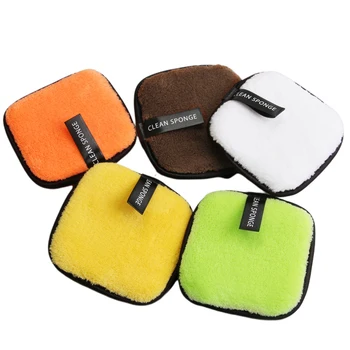 5pcs Make Up Remover Skin Care Powder Puff Square Soft Cotton Blended Washable Reusable Pads Sponge Wipe Facial Wash Practical
5pcs Make Up Remover Skin Care Powder Puff Square Soft Cotton Blended Washable Reusable Pads Sponge Wipe Facial Wash Practical