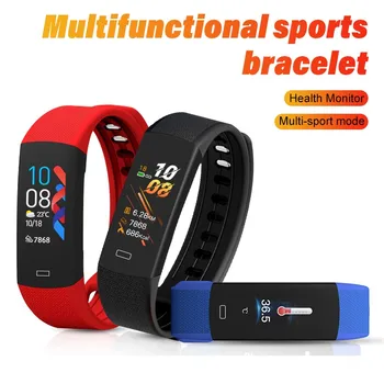 Smart Fitness Bracelet Body Temperature Watch Activity Fitness Tracker Ip67 Waterproof Smart Band Watch Blood Pressure For Sport
Smart Fitness Bracelet Body Temperature Watch Activity Fitness Tracker Ip67 Waterproof Smart Band Watch Blood Pressure For Sport