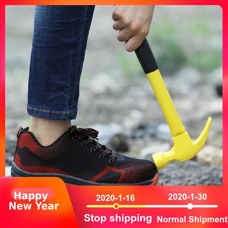 2018 Plus Size Men's Outdoor Breathable Mesh Steel Toe Cap Work Safety Shoes Boots Men Anti-slip Puncture Proof Protetive Shoes
2018 Plus Size Men's Outdoor Breathable Mesh Steel Toe Cap Work Safety Shoes Boots Men Anti-slip Puncture Proof Protetive Shoes
