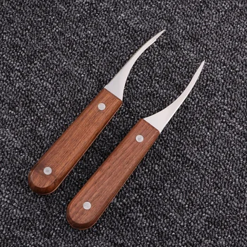 2 Pcs Shrimp Deveiner Tool Shrimp Cleaner Sharping Gadget Premium Metal Prawn Peeler Kitchen Tools with Wooden Handle
2 Pcs Shrimp Deveiner Tool Shrimp Cleaner Sharping Gadget Premium Metal Prawn Peeler Kitchen Tools with Wooden Handle