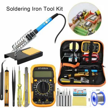 Electric Iron Set Kit Multimeter Soldering Iron Tool Kit 60W Adjustable Temperature Electric Iron Cn(origin) SONAR
Electric Iron Set Kit Multimeter Soldering Iron Tool Kit 60W Adjustable Temperature Electric Iron Cn(origin) SONAR