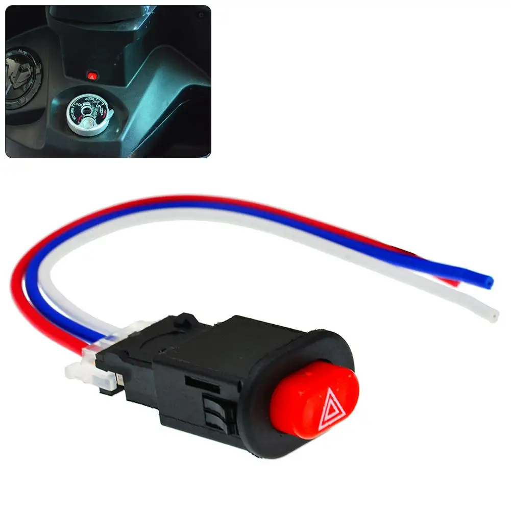 Motorcycle Hazard Light Lamp Switch Emergency Signal Double Warning Flasher Motorcycle Accessories clignotant moto
Motorcycle Hazard Light Lamp Switch Emergency Signal Double Warning Flasher Motorcycle Accessories clignotant moto