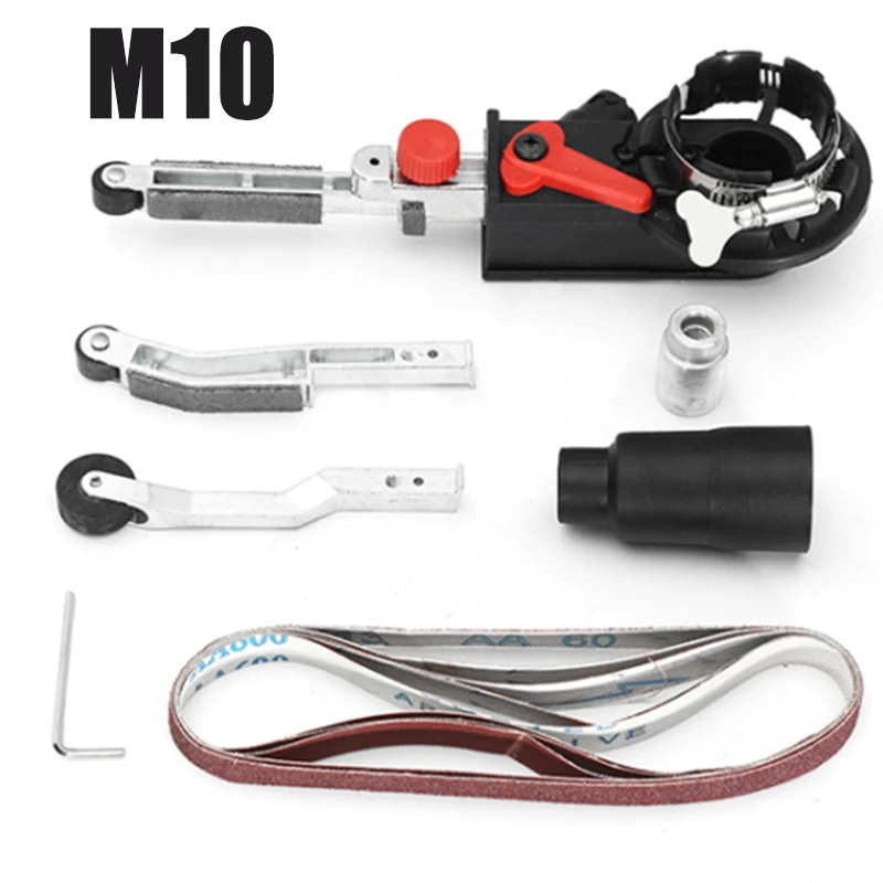 12 Pcs Set Angle Grinder DIY Sander Sanding Belt Adapter Grinding Machine For 100mm 4 Inch Electric Tool Parts
12 Pcs Set Angle Grinder DIY Sander Sanding Belt Adapter Grinding Machine For 100mm 4 Inch Electric Tool Parts