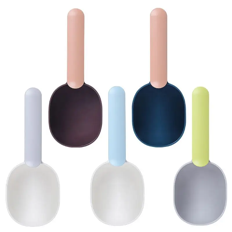 Plastic Pet Cat Dog Food Shovel Mutli-function Feeding Scoop Spoon with Sealing Bag Clip Creative Measuring Cup Supply
Plastic Pet Cat Dog Food Shovel Mutli-function Feeding Scoop Spoon with Sealing Bag Clip Creative Measuring Cup Supply