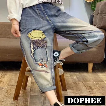 New Spring Summer Vintage Embroidered Jeans Elastic Waist Women Girl Pattern Patch Harem Pants Female Oversized Denim Pants
New Spring Summer Vintage Embroidered Jeans Elastic Waist Women Girl Pattern Patch Harem Pants Female Oversized Denim Pants