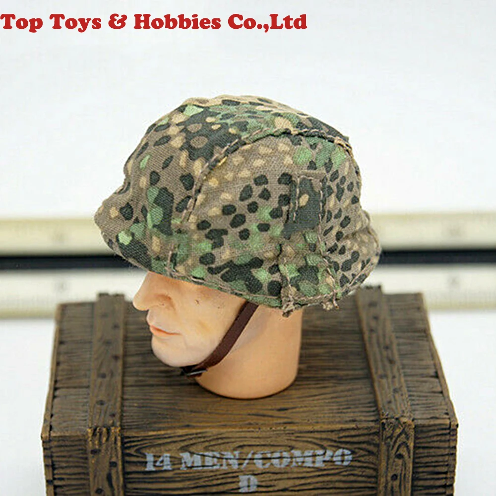 1/6 Scale Helmet 1/6 Scale Dragon WWII Light Camouflage Helmet German Cap Cover Model for 12 inches male soldier
1/6 Scale Helmet 1/6 Scale Dragon WWII Light Camouflage Helmet German Cap Cover Model for 12 inches male soldier