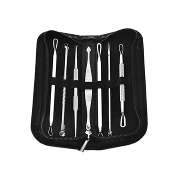 7PCS Beauty Set Blackhead Whitehead Acne Pimples Comedone Remover Skincare Pimple Blemish Extractor Face Skin Care Tools
7PCS Beauty Set Blackhead Whitehead Acne Pimples Comedone Remover Skincare Pimple Blemish Extractor Face Skin Care Tools