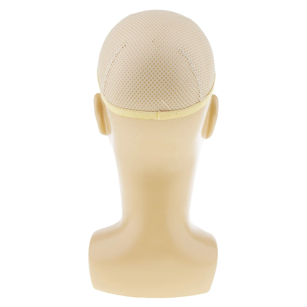 14' Inches Tall Male Realistic Mannequin Head with Net Cap for Wigs, Hats, Sunglasses Jewelry Display 14' Inches Tall Male Realistic Mannequin Head with Net Cap for Wigs, Hats, Sunglasses Jewelry Display
