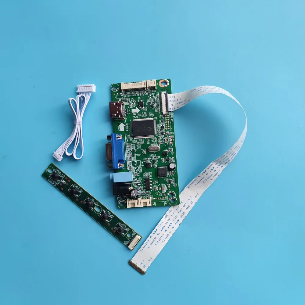Для B156XTN07.0 B156XTN07.1 монитор LCD EDP 1366X768 комплект VGA DIY плата контроллера 15 6 "экран