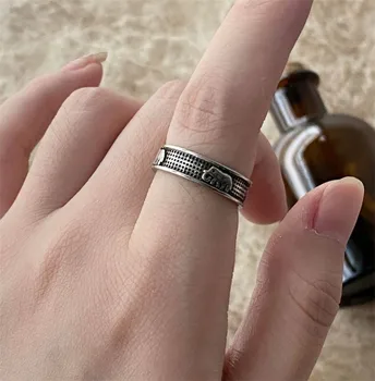 Vintage Elephant Pattern Female Finger Rings Jewelry Women 925 Sterling Silver Ring For Women Engagement Accessories Bijou
Vintage Elephant Pattern Female Finger Rings Jewelry Women 925 Sterling Silver Ring For Women Engagement Accessories Bijou