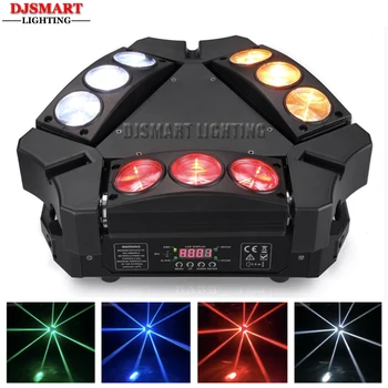 2pcs/lot 9x10W RGBW 4in1 Led Spider Light DMX Beam Moving Head Light Dj Equipment
2pcs/lot 9x10W RGBW 4in1 Led Spider Light DMX Beam Moving Head Light Dj Equipment