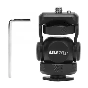 UURig R015 Monitor Bracket Cage Location Hole Ballhead with Cold Shoe Interface for Sony Nikon DSLR Cameras Accessories
UURig R015 Monitor Bracket Cage Location Hole Ballhead with Cold Shoe Interface for Sony Nikon DSLR Cameras Accessories