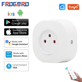 FROGBRO Israel 16A Smart Plug Wifi Switch Mini Standard Plug Smart Socket Outlet Work with App Alexa Google Home Voice Control
FROGBRO Israel 16A Smart Plug Wifi Switch Mini Standard Plug Smart Socket Outlet Work with App Alexa Google Home Voice Control