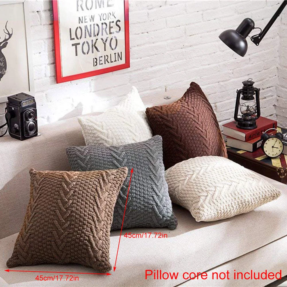 home decor V-shaped Wool Knit Pillowcase Household Accessories Cushion Photography Props without Pillow Core Office Decorative
home decor V-shaped Wool Knit Pillowcase Household Accessories Cushion Photography Props without Pillow Core Office Decorative