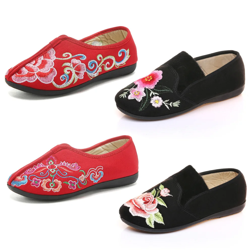 Early Tong Ling Sunny Aunt Poise Red Makeup qiu die Second Cotton Shoes Winter Embroidery Brushed And Thick Female Cloth Shoes N
Early Tong Ling Sunny Aunt Poise Red Makeup qiu die Second Cotton Shoes Winter Embroidery Brushed And Thick Female Cloth Shoes N
