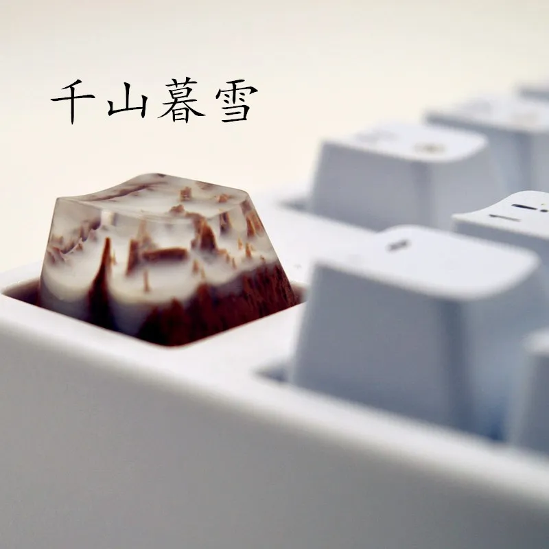 Sealed With A Kiss Resin Wooden Key Cap Personality Creative keycaps Mechanical Keyboard Translucent Keycap OEM R4 Height
Sealed With A Kiss Resin Wooden Key Cap Personality Creative keycaps Mechanical Keyboard Translucent Keycap OEM R4 Height