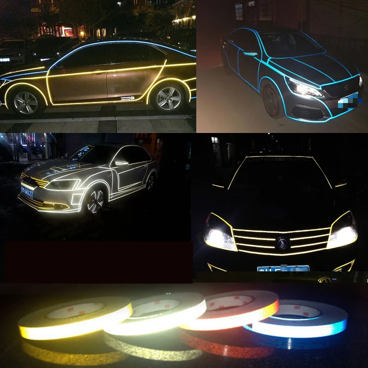 DIY Auto Stickers Reflective Luminous Tape Bike Motorbike Truck Night Light Shining Warning Adhesive Glow Paper Car Accessories
DIY Auto Stickers Reflective Luminous Tape Bike Motorbike Truck Night Light Shining Warning Adhesive Glow Paper Car Accessories