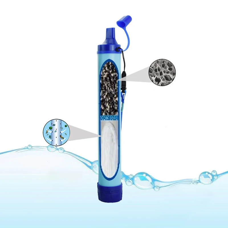 Emergency Drinking Direct Sterilization Cleaner Water Safety Purifier Wild Drink Portable Filter Straw Drinking Tool Kit
Emergency Drinking Direct Sterilization Cleaner Water Safety Purifier Wild Drink Portable Filter Straw Drinking Tool Kit