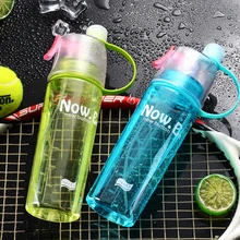 600ML Sport Water Bottle Leak Proof For Girl Gym Fitness Portable Water Bottles with Handle Lanyard Mist Spray Cup Water Bottles
600ML Sport Water Bottle Leak Proof For Girl Gym Fitness Portable Water Bottles with Handle Lanyard Mist Spray Cup Water Bottles
