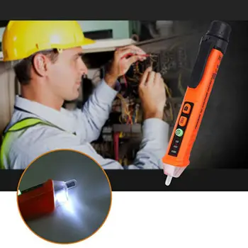 AC/DC Voltage Test Pencil 12V/48V-1000V Voltage Sensitivity Electric Compact Pen Multifunctional Intelligent Test Pen
AC/DC Voltage Test Pencil 12V/48V-1000V Voltage Sensitivity Electric Compact Pen Multifunctional Intelligent Test Pen