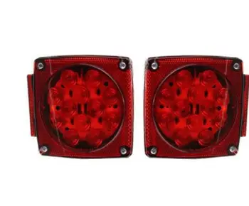 Red LED square taillight Stop light Turn signal light Rear reflex reflector Side marker light With waterproof Function 
Red LED square taillight Stop light Turn signal light Rear reflex reflector Side marker light With waterproof Function