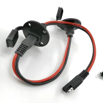 SAE 2 hole 4 hole SAE wire with fixing screw hole Chassis assembled waterproof cover SAE to SAE male to female connector cable
SAE 2 hole 4 hole SAE wire with fixing screw hole Chassis assembled waterproof cover SAE to SAE male to female connector cable