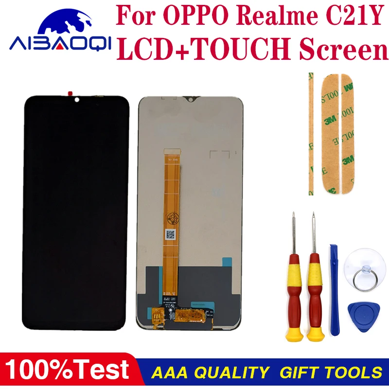 6.5" For Realme C21Y LCD Display Screen Frame Touch Panel Digitizer For OPPO Realme C21Y RMX3261 RealmeC21Y LCD Screen
6.5" For Realme C21Y LCD Display Screen Frame Touch Panel Digitizer For OPPO Realme C21Y RMX3261 RealmeC21Y LCD Screen