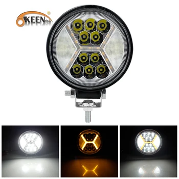 OKEEN120W 4 inch LED Work Light Bar Warning strobe flash 12V 24V car Woking light Fog light for offload light 4x4 Truck SUV
OKEEN120W 4 inch LED Work Light Bar Warning strobe flash 12V 24V car Woking light Fog light for offload light 4x4 Truck SUV