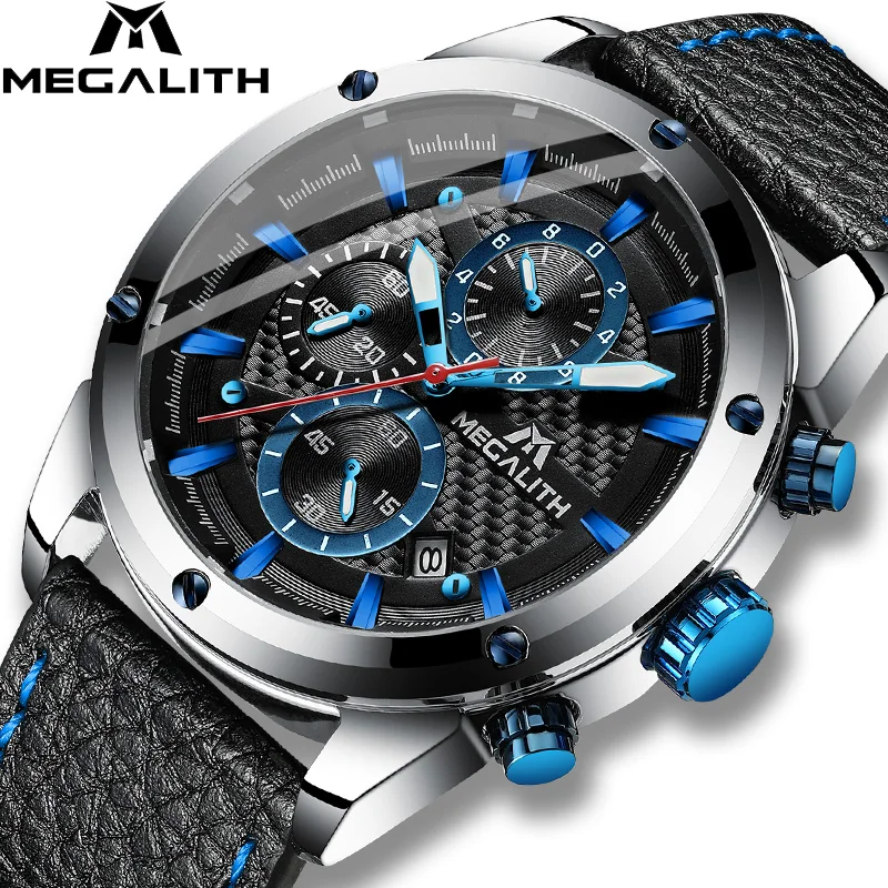 MEGALITH RelóGio Masculino Mens Watches 2019 Top Brand Luxury Quartz Watch For Men Business Wristwatch Genuine Leather Band
MEGALITH RelóGio Masculino Mens Watches 2019 Top Brand Luxury Quartz Watch For Men Business Wristwatch Genuine Leather Band