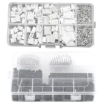 40 Sets Kit in Box 2P 3P 4P 5 Pin 2.54mm Pitch Terminal & 1450Pcs 2.54mm Dupont Terminal Connector Wire Jumper Pin
40 Sets Kit in Box 2P 3P 4P 5 Pin 2.54mm Pitch Terminal & 1450Pcs 2.54mm Dupont Terminal Connector Wire Jumper Pin