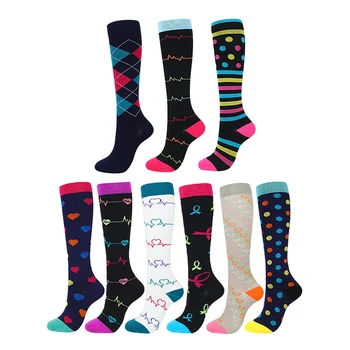 Men's High Elastic Unisex Compression Socks Professional Leg Protection Long Socks Stripe Printed Sock Compression Socks Leg
Men's High Elastic Unisex Compression Socks Professional Leg Protection Long Socks Stripe Printed Sock Compression Socks Leg