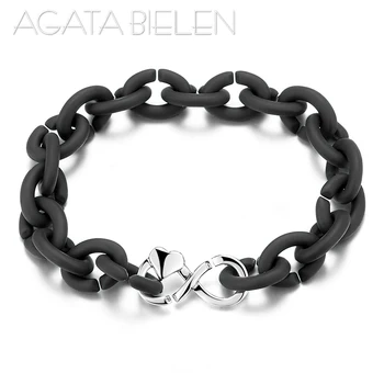 Fashion Beads Accessories Fashion black Hard Rubber X Bracelets Women Men Bracelet Bangle Jewelry Party Gifts
Fashion Beads Accessories Fashion black Hard Rubber X Bracelets Women Men Bracelet Bangle Jewelry Party Gifts