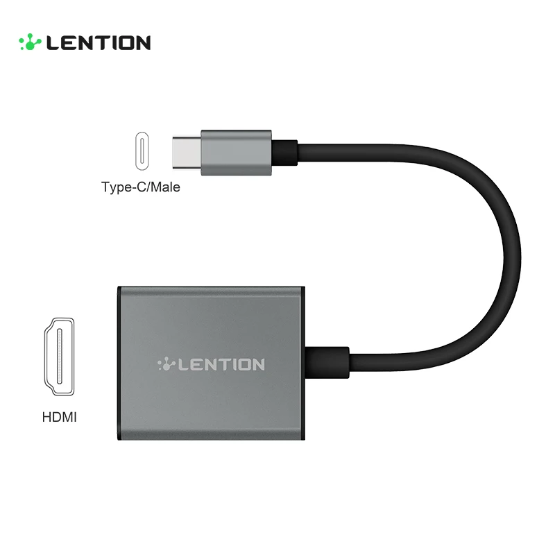 USB-C to 4K HDMI Digital AV Adapter Compatible 2018 2019 MacBook Air & iPad Pro, MacBook Pro 13/15 (Thunderbolt 3), Chromebook
USB-C to 4K HDMI Digital AV Adapter Compatible 2018 2019 MacBook Air & iPad Pro, MacBook Pro 13/15 (Thunderbolt 3), Chromebook