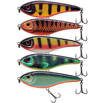 6pcs Jerkbaits Wobblers Big Game Fishing Hard Lures Glider Fishing Lures Buster Artificial Bait with Triple Hooks for Pike Bass
6pcs Jerkbaits Wobblers Big Game Fishing Hard Lures Glider Fishing Lures Buster Artificial Bait with Triple Hooks for Pike Bass
