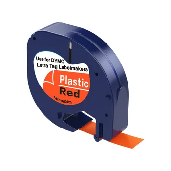 12mm Black on Red Label Plastic Tape 3PCS for DYMO LT 91203 Printer Ribbon Compatible for Dymo LetraTag Labelmaker
12mm Black on Red Label Plastic Tape 3PCS for DYMO LT 91203 Printer Ribbon Compatible for Dymo LetraTag Labelmaker