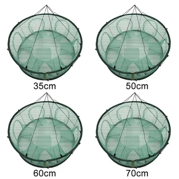 Automatic Fishing Net Trap Cage Round Shape Durable Open For Crab Crayfish Lobster SAL99
Automatic Fishing Net Trap Cage Round Shape Durable Open For Crab Crayfish Lobster SAL99