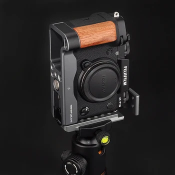 Minifocus X-T3/X-T2 Quick Release L-Bracket Plate for Fujifilm X-T3 X-T2 Arca-Swiss Standard L Plate Vlog Mounting Plate Wooden
Minifocus X-T3/X-T2 Quick Release L-Bracket Plate for Fujifilm X-T3 X-T2 Arca-Swiss Standard L Plate Vlog Mounting Plate Wooden