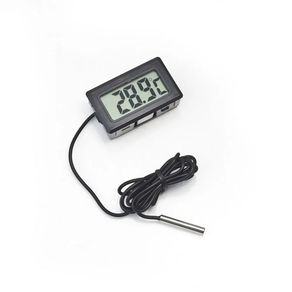 TL8009 LCD Digital Thermometer for Freezer Temperature -50~110 Degree Probe Fridge Thermometer 1m Line with LR44 Button Battery
TL8009 LCD Digital Thermometer for Freezer Temperature -50~110 Degree Probe Fridge Thermometer 1m Line with LR44 Button Battery